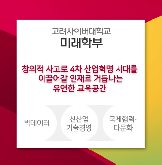 미래학부 신설